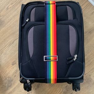 New Vintage Rainbow Luggage tag strap Pride LGBTQ+